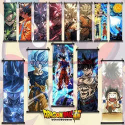 드래곤 볼 Z 룸 장식 포스터 뜨거운 혈액 애니메이션 장식 그림 Saiyan 스크롤 그림 Gotenks Vegeta 만화 벽 아트 바