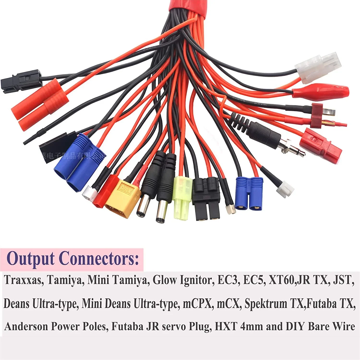 Multifunction Balance Charging 19IN1 19 in 1 Cable Adapter XT60 EC3 EC5 HXT TAMIYAS For IMAX B6 B6AC Charger