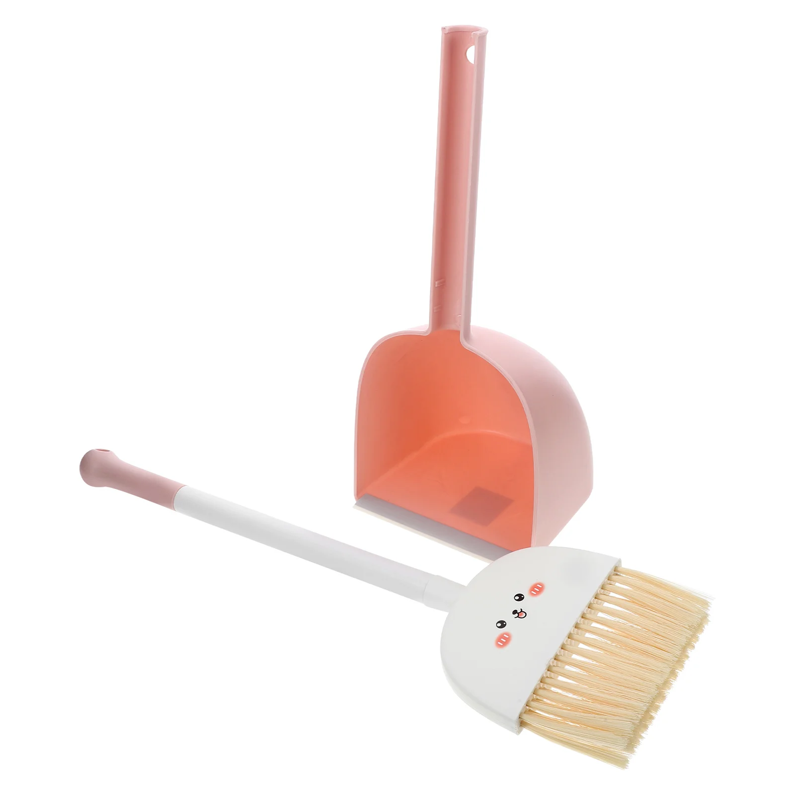 

1 set Kids Broom Dustpan Set Small Housekeeping Tool Baby PP Brooms Garbage Shovel Plastic Broom Compact Size Portable Storage