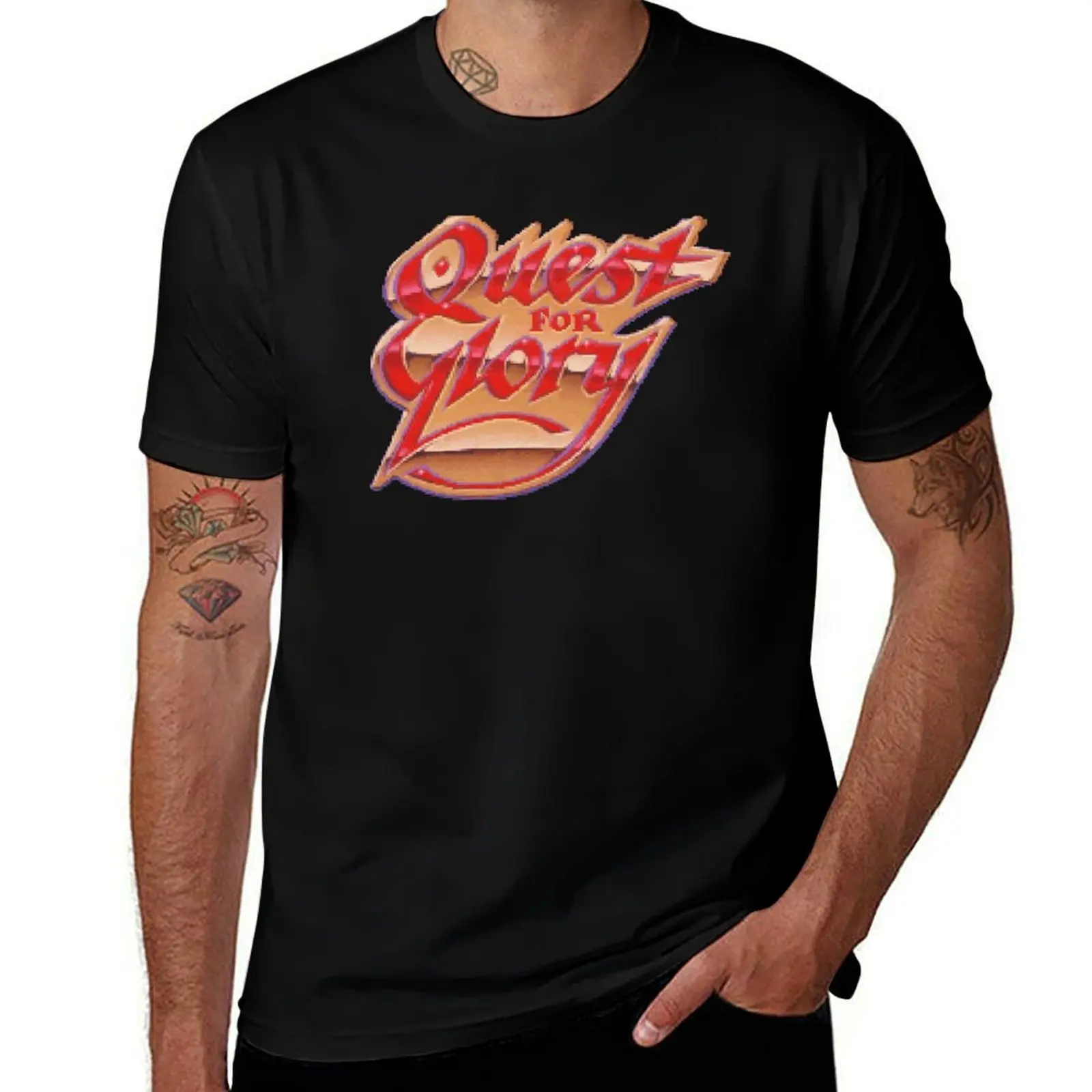 

Quest for Glory T-Shirt Anti-Wrinkle Short Sleeve T-Shirt