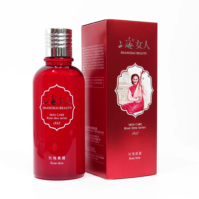 

ShanghaiBeauty Rose Dew Essential oil Face Care Toner Flower Water Moisturizing Nourishing Skin Brighten Plant extract Natural