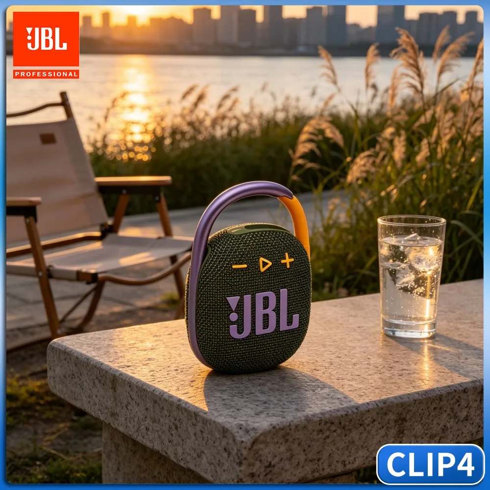 Gale Lawn Stereo Bass JBL CLIP4 RGB Handsfree IP67 Mini Dustproof Bluetooth Speaker TF Card Durable Quick Smooth Audio