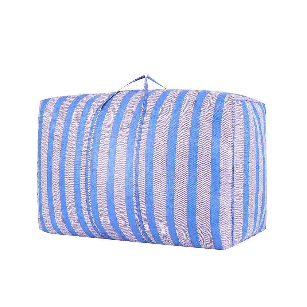 1 Waterproof Nylon Handbag, Suitable for Storing Household Clothes and as a Moving Luggage Bag