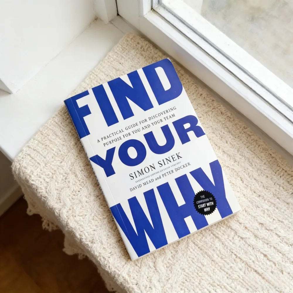 Find Your Why English Paperback Life Purpose Discovery Personal Growth Team Leadership Self Help Career Development Guide Book