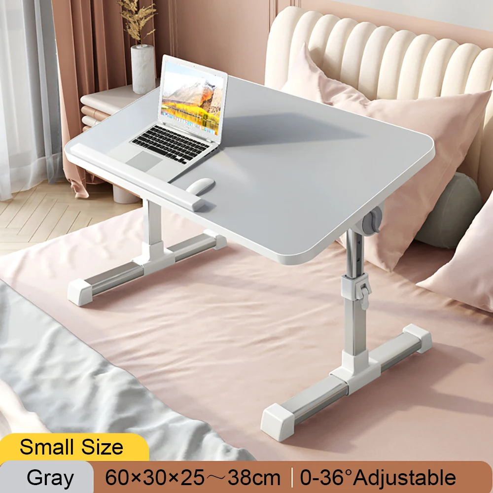 Imagem -02 - Dobrável em pé Laptop Lift Desk Mesa Portátil para Macbook Air Pro 13 14.2 16.2 17.3 Laptops Ajustáveis Suporte de Cama Lapdesk