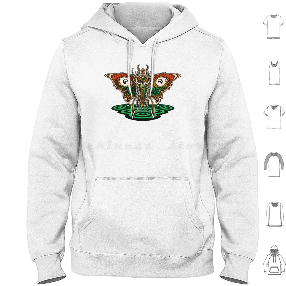 Cosmic Insect Hoodies Long Sleeve Cosmic Cosmos Space Stars Psych Psychedelic Psychedelia Fantasy Sci Fi Science