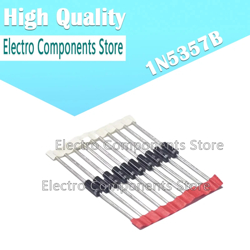 10PCS 5W Zener Diodes 5 Watt Surmetic 40 Zener Voltage Regulators 1N5357B IN5357 20V AXIAL LEADED SILICON ZENER DIODES DO-15