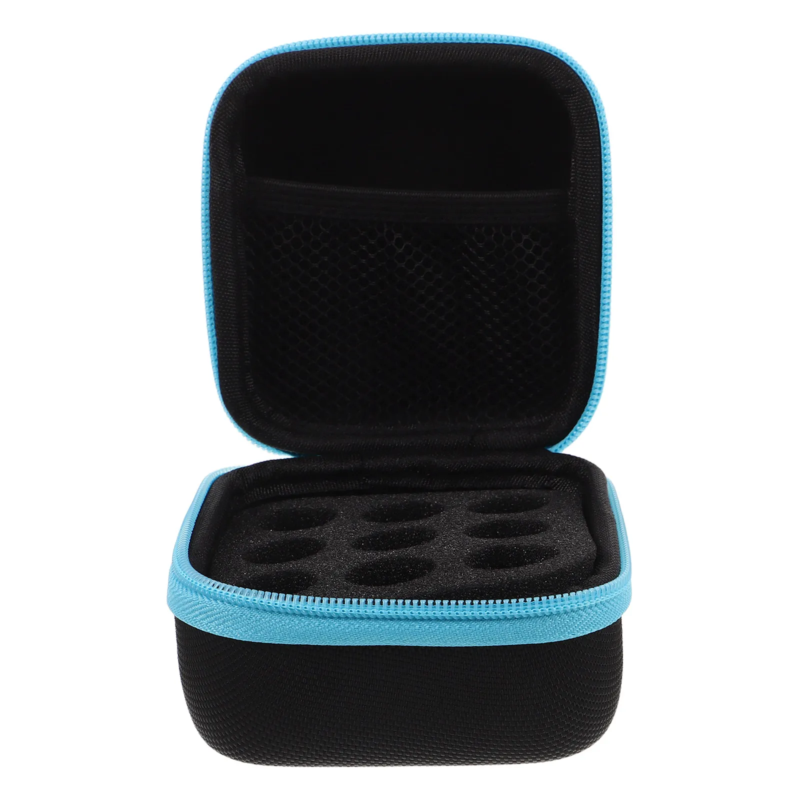 Insulin Storage Case for Fridge 9-Slot Compact Vial Holder with Sponge Padding Light Blocking Travel Medication Organizer