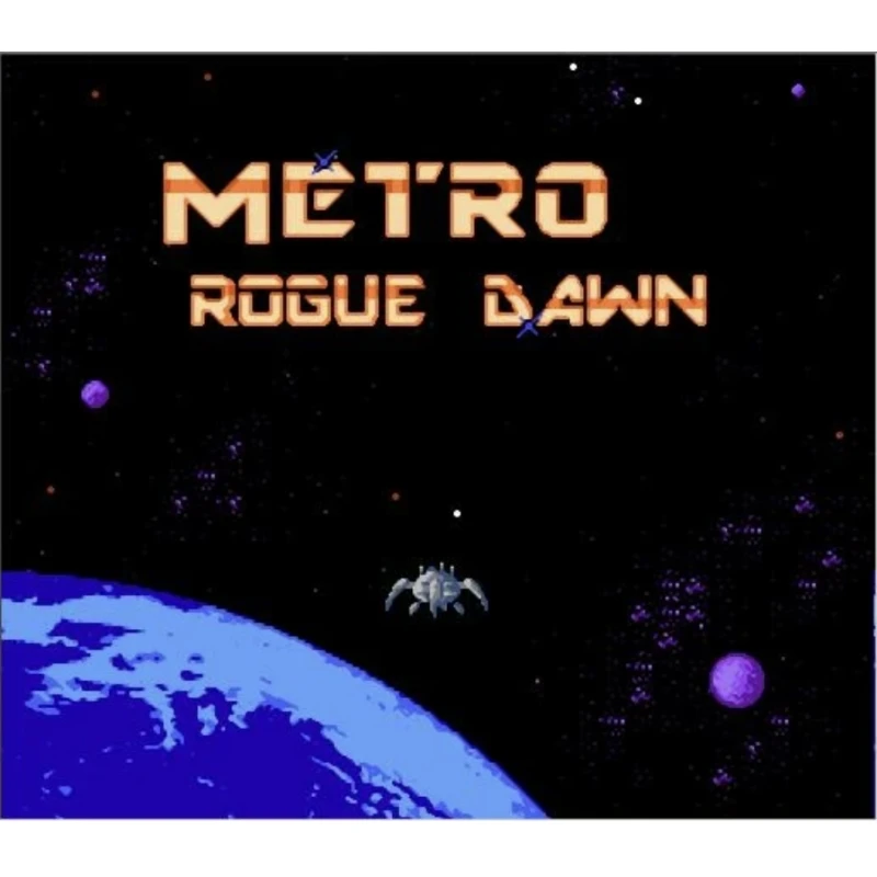 Metroided Rogue Dawn Game Cartridge for NES Console 72Pins Video Game Card