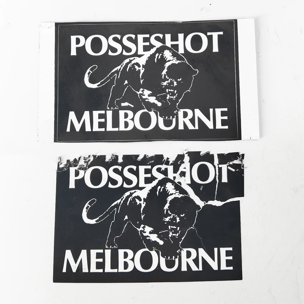 1000pcs 50x30mm Free Shipping Custom Logo Printing Tamper-proof Fragile Destructible Sticker Tamper Proof Eggshell Vinyl Labels