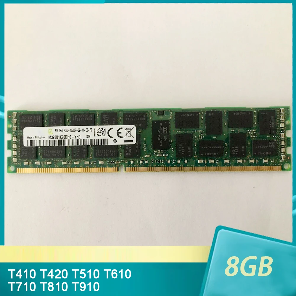 

T410 T420 T510 T610 T710 T810 T910 Server Memory 8G 1333MHz REG RAM Fast Ship High Quality