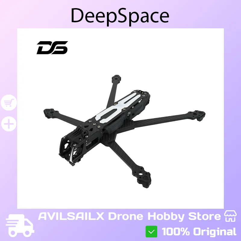 DeepSpace ROC 7  Inch Long Range FPV c Kit Compatible with DJI O4 Pro for Long Range FPV Racing Drone