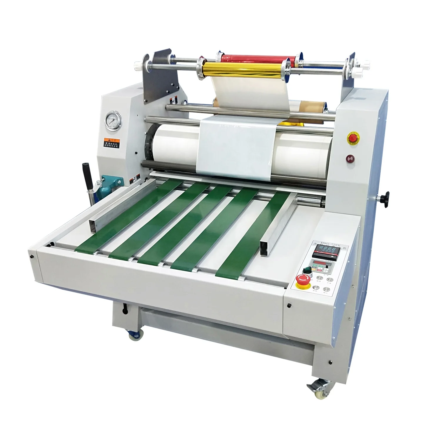 Hydraulic Hot Stamping Machine UV Hot Foil Transfer Laminator Digital Thermal Foil Sleeking Transfer Laminating Machine