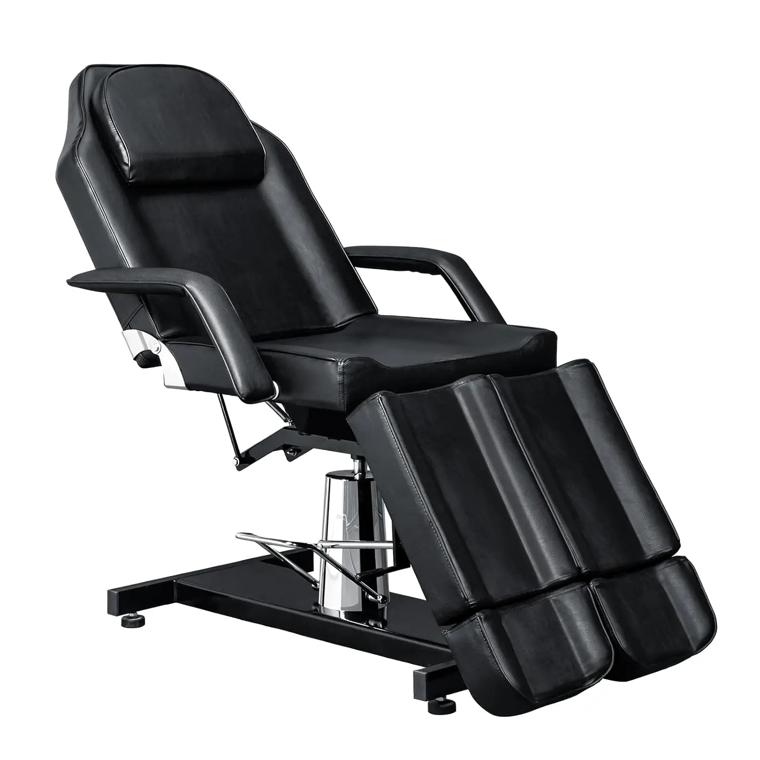 Professional Tattoo Chair, Lash Chair Massage Table, Facial Bed with 2 Adjustable Split Legs, Esthetician Bed Table, Customized