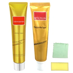 Metal Polishing Paste All Metal Polish Cream Metal Polish Cream Clean Polishing Paste Antique Coin Polish Rust Remover For Most