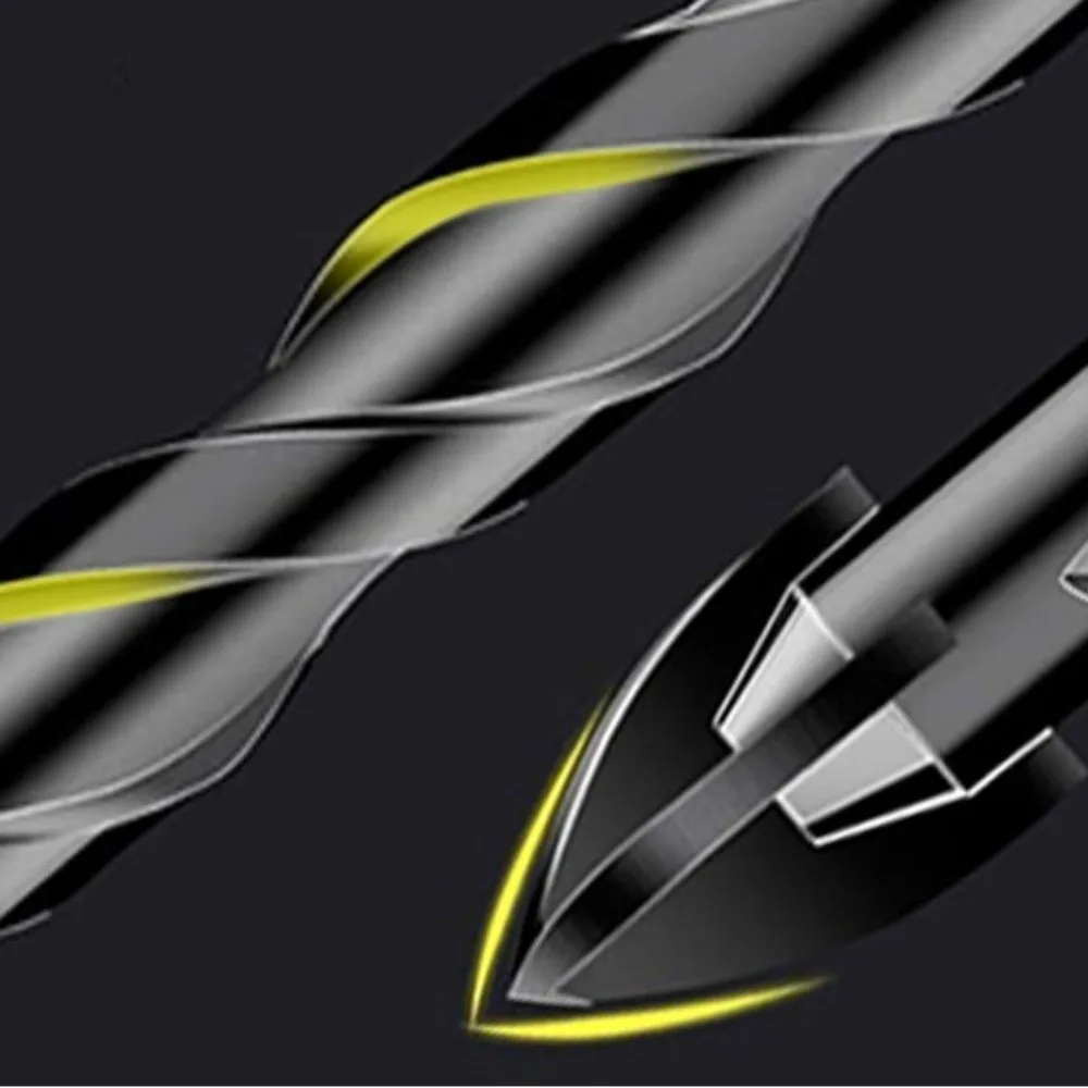 3-12mm Cross Hex Tile Drill Bit Set Precision Ground Professional Concrete Drill Bit Multifunction Hard Alloy Drill Bit