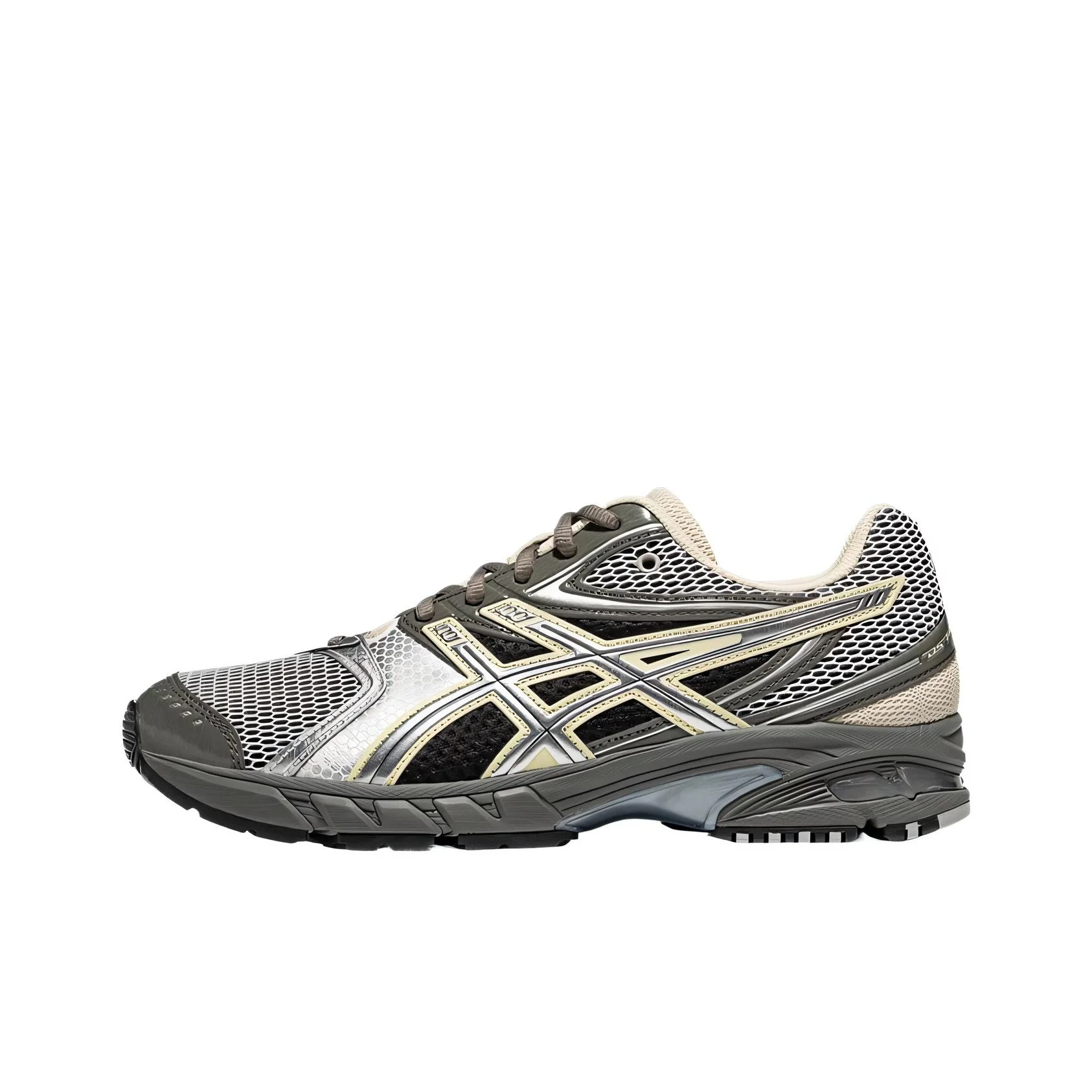ASICS GEL DS TRAINER 14 Calçados casuais de cano baixo, resistentes à abrasão, unissex, cinza
