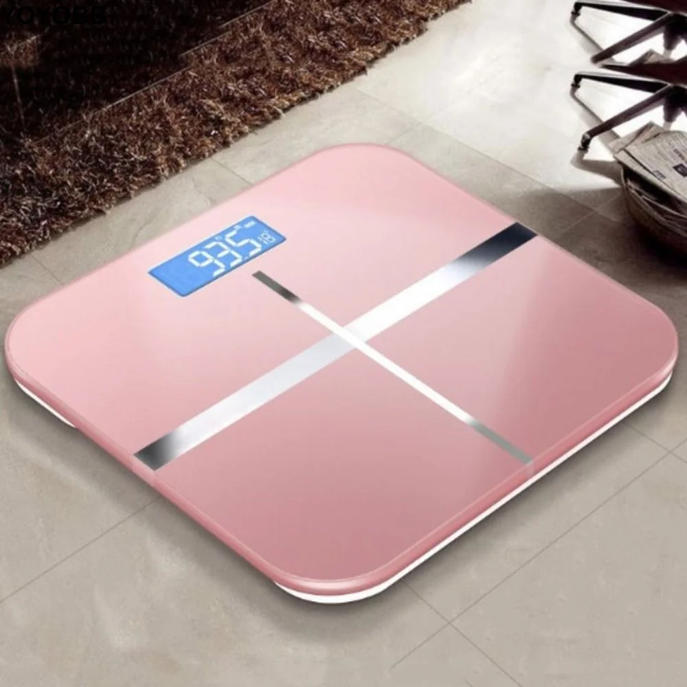 LED Display Weight Loss Scale High-Precision KG/LB Switch Smart Body Scale Ultra-Wide Platform USB Charging