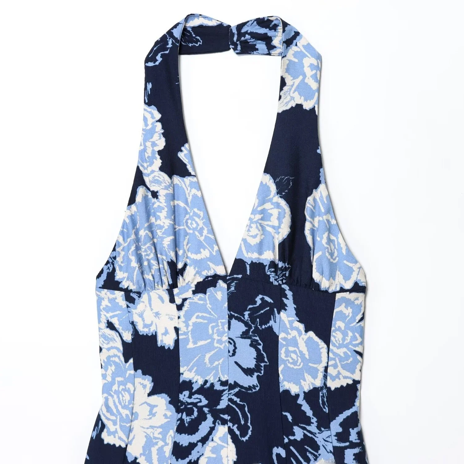 ZBZA printemps nouveau femmes Faion imprimé ter Midi Dr décontracté H Version Polyester fibre t-shirt quart Sve Ne suspendu Dr