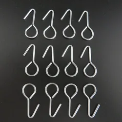 20pcs 1.5cm*28mm Car Seat Hook Metal S-shaped Hook Multi-functional Car Seat Cover Fixing Hook S Shaped Seat Cover Fastener