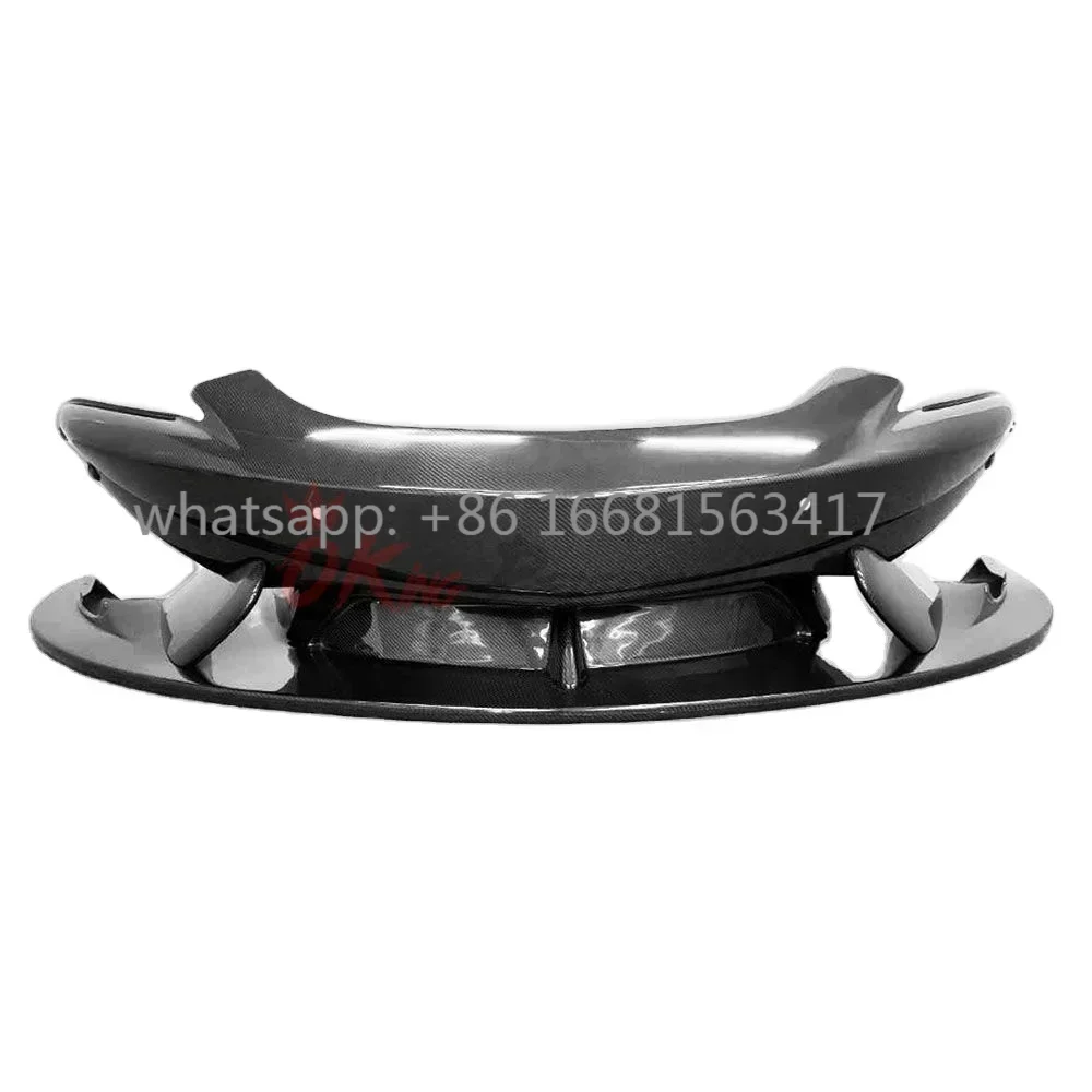 GT4 Style Front Bumper Dry Carbon Fiber Body Kit For Mclaren 540C 570S 570GT Bodykit