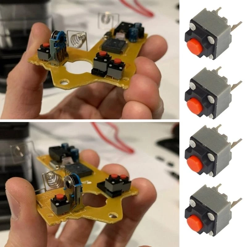 E8BA Hot Plug 6x6x7.3mm MicroSwitch Button para consumo eletrônico médico