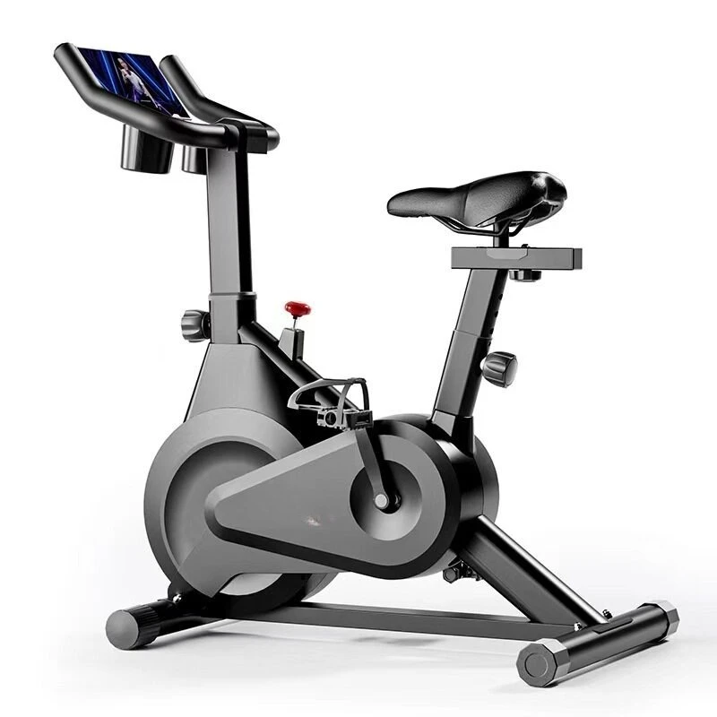 Magnetic Control Stationary Bike, Silent Indoor Cycling Trainer, Home Gym Pedal Exercise Fitness Equipment