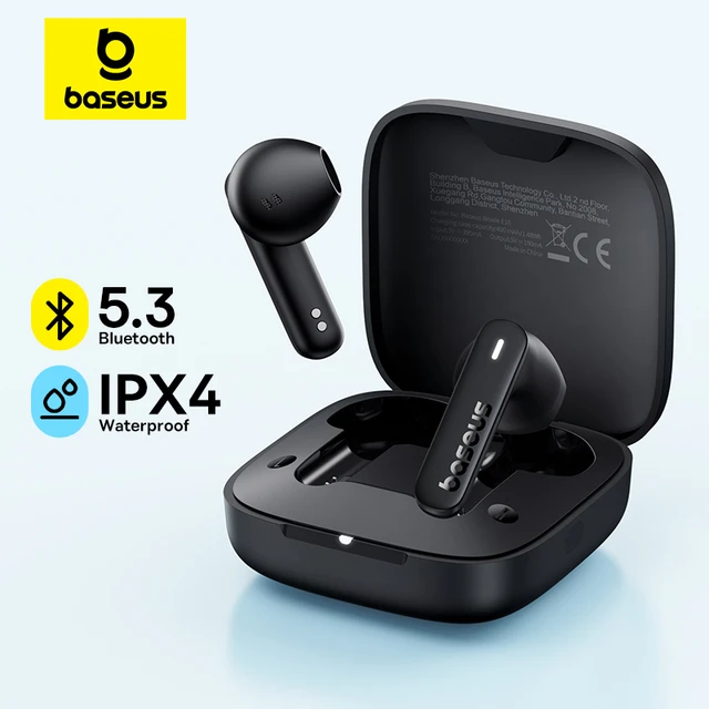 Best Anc True Wireless Earbuds baseus Bowie E16 Bluetooth 5.3 Earbuds 30h Playtime Ipx4 Waterproof