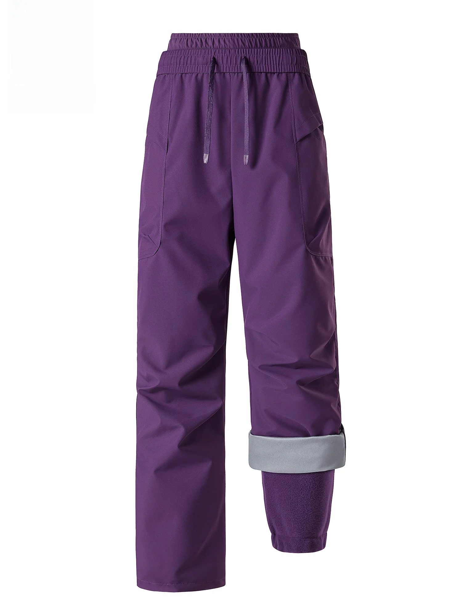 

PaulFrank Winter Thiened Tee-in-One Casual Pants Men's Fce Lined Warm Outdoor Mountain Climbing Trousers Straight Leg ...