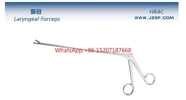 New version, throat foreign body pliers + throat sampling pliers