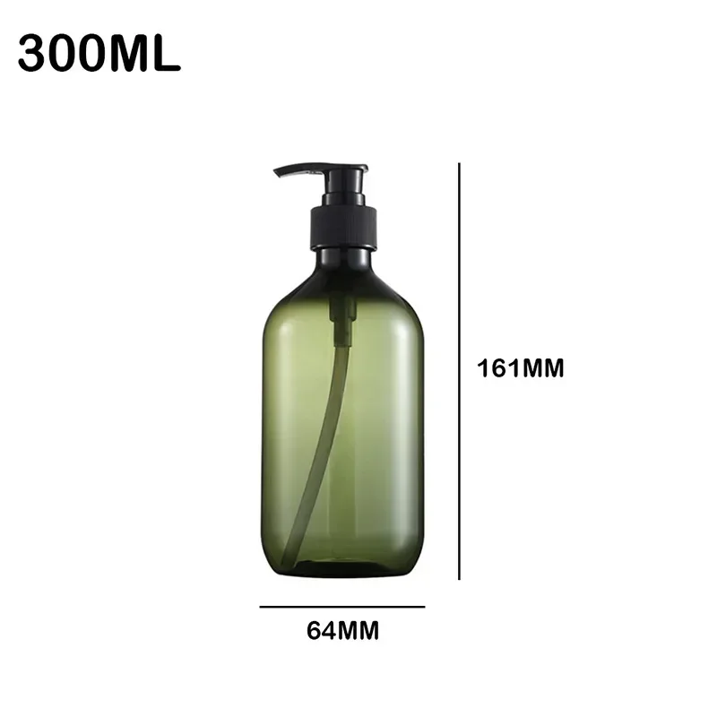 Kitchen Liquid Soap Dispenser Empty Pump Shampoo Bottle Dish Soap Container Bathroom Shower Gel Laundry Liquid Storage 300/500ml