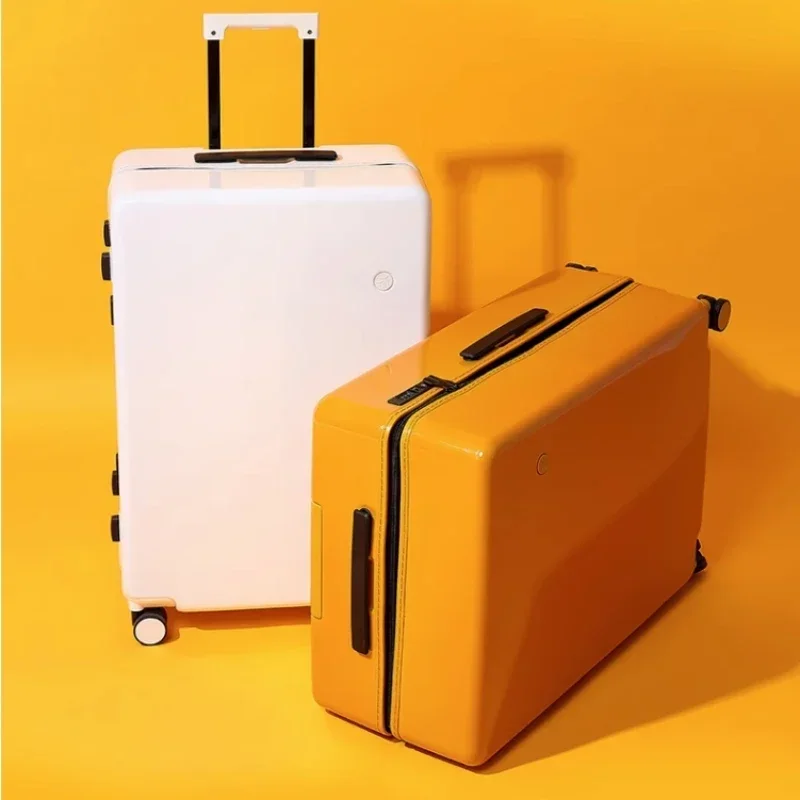 Fashion Rolling Luggage Travel Suitcase New Large Capacity Trunk 20/22 Carry-on Box Student Trolley Case Universal Wheel