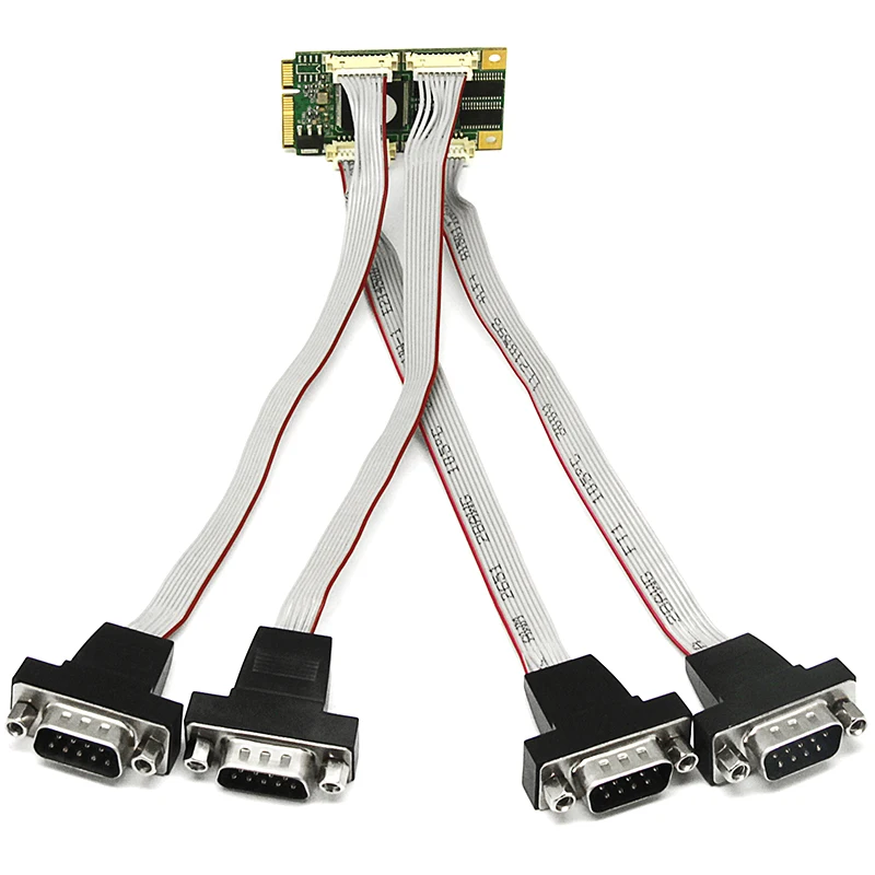 Industrial Grade PCIe To 4-port RS232 Serial Card COM Port Desktop Computer PCIe Multi Serial Card Expansion Card UT-7784B