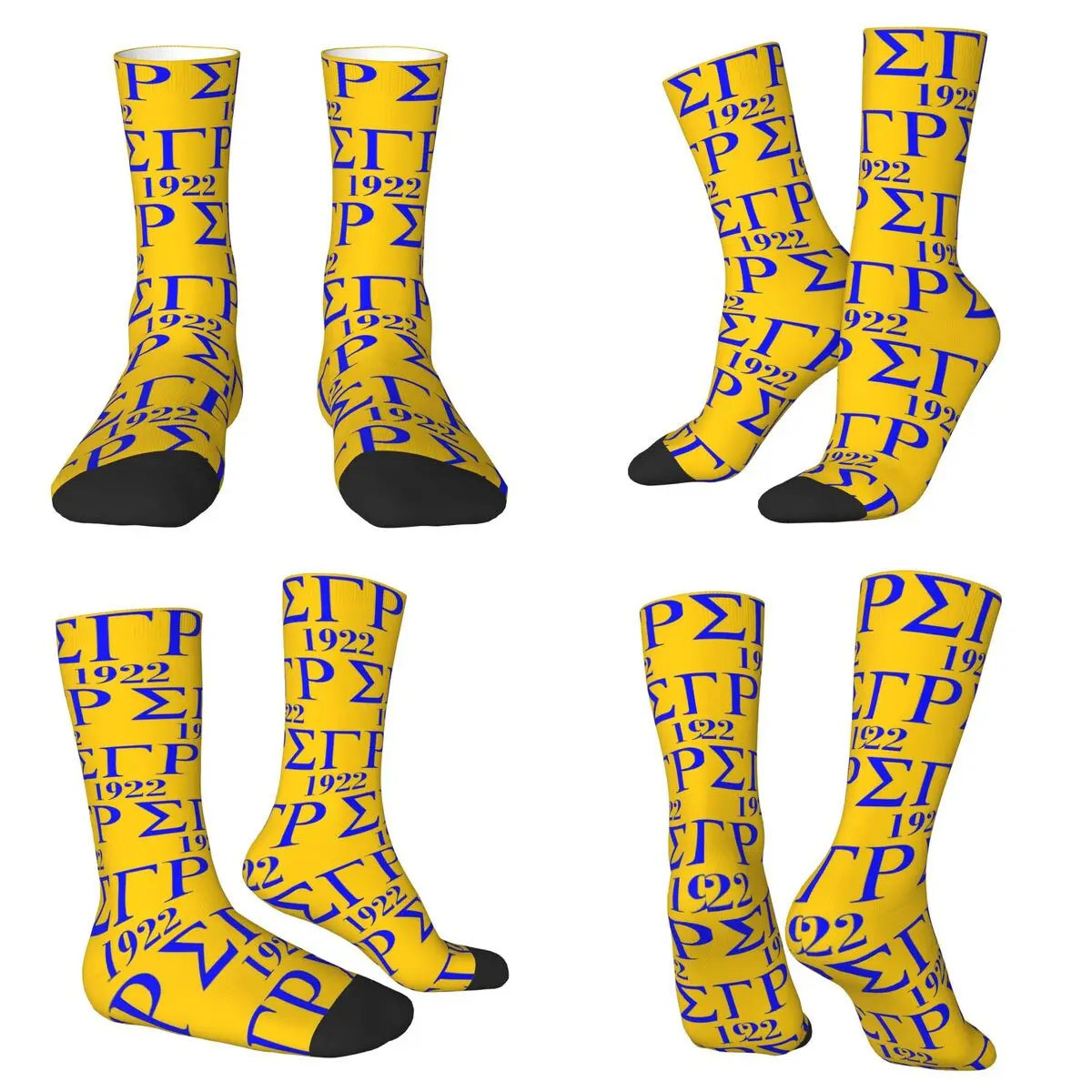 

Sigma Gamma Rho 1922 (5) Носки Harajuku Высококачественные чулки Всесезонные длинные носки для мужчин и женщин Рождественские подарки