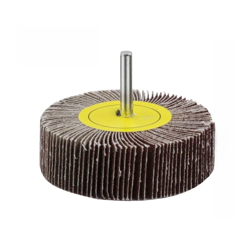 Head Sanding Wheel 1 Pcs 80 Grit 80/60/50/40/30/25/20/16mm Emery Cloth For Aircraft Model For Furniture Handle Diameter 6mm