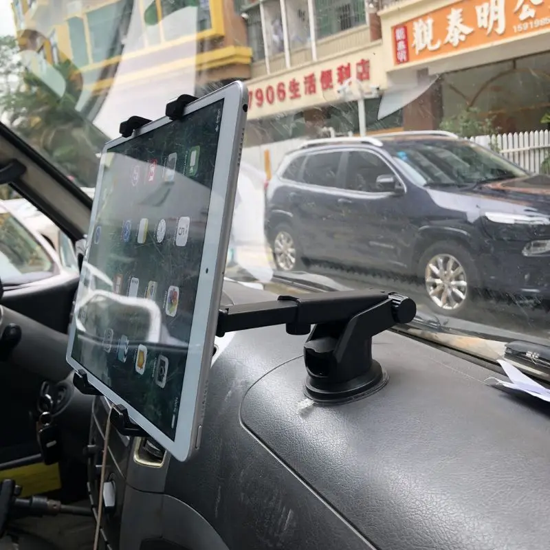 Adjustable Car Windshield Dashboard Mount Stand For Phone Tablets Pad 7-11 inch