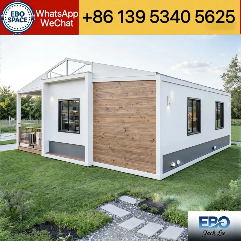 Eco Friendly Expandable Container Cabin House Modular Build for Resort Camping Residential Projects