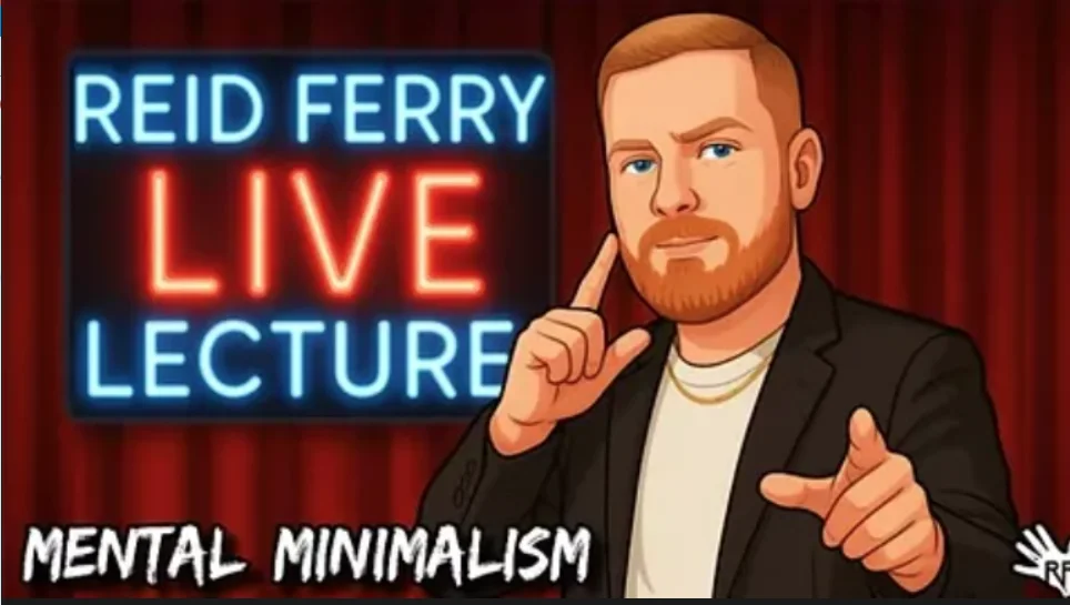 

Reid Ferry - Mental Minimalism LIVE Lecture - Magic tricks (Instant Download)