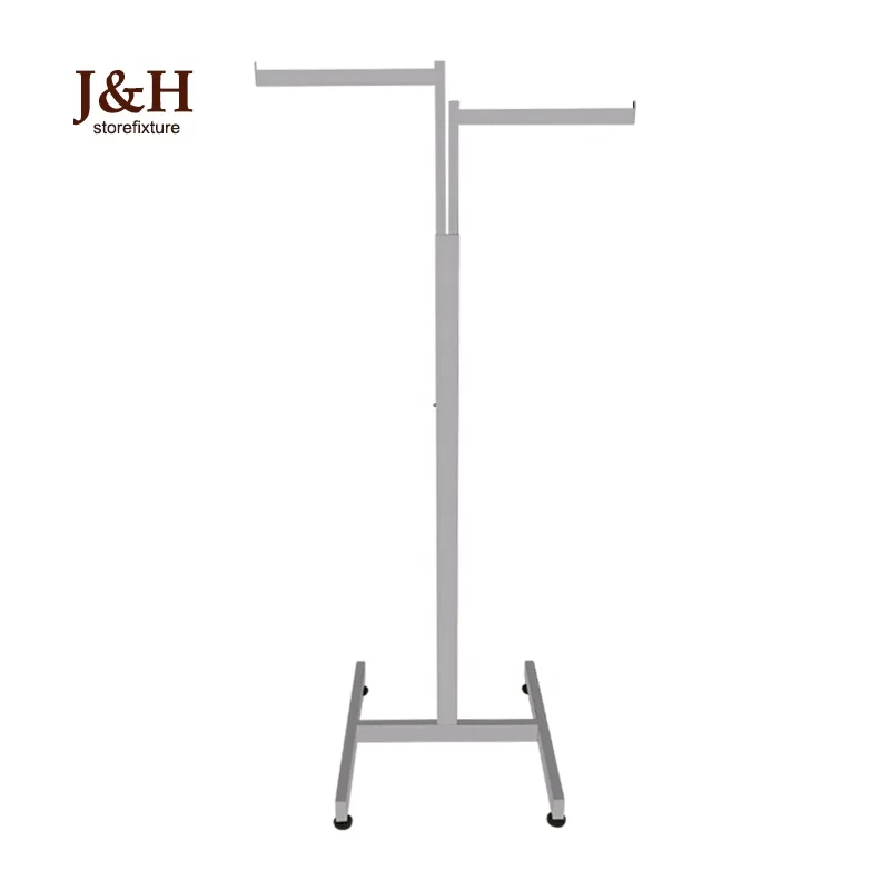 Custom.Custom .Custom.Clothes Store 2 Way Metal Bag Rack Hanging Clothes Display Racks Stand Retail Clothing Rack