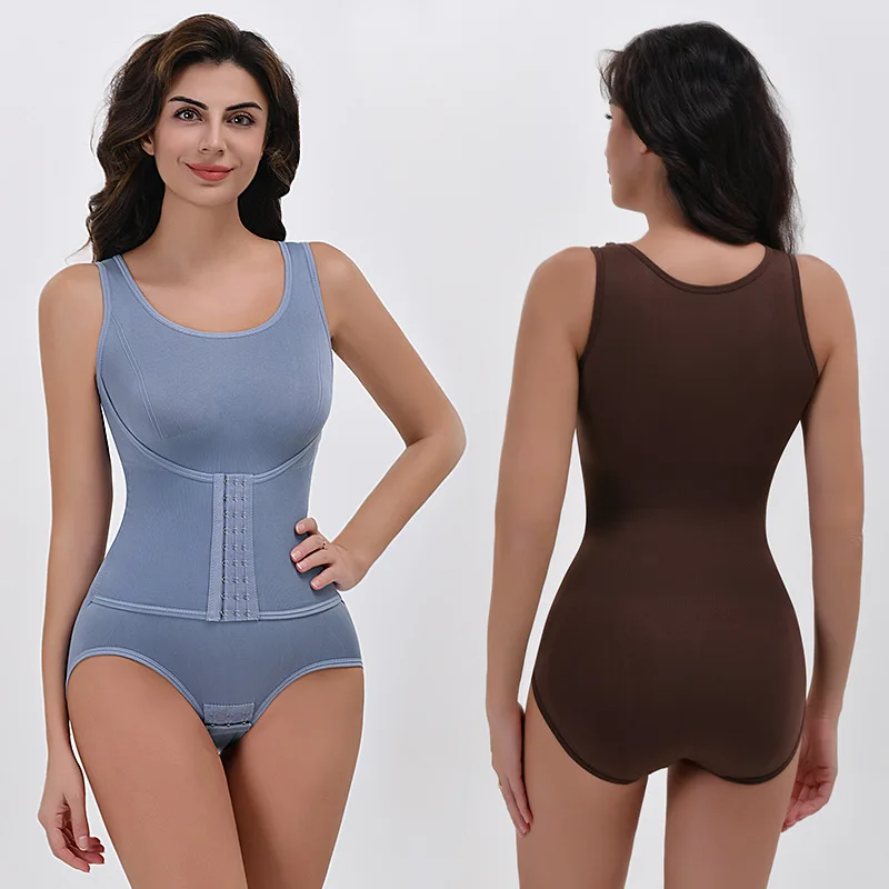 Plus Size Body Shaping One-piece Shapwear Suit Waist-Abdomen-Hip Optimization Bodys Para Mujer