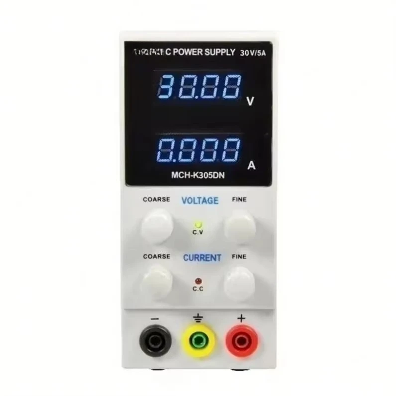 

Цифровой регулируемый импульсный источник питания постоянного тока MCH Mini Laboratory с LED-дисплеем, 0-30В, 0-10А, 0.01В, 0.001А, гарантия 1 год