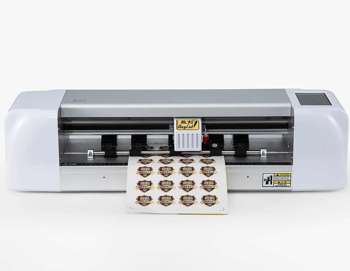 Factory Direct Sale Economic ZK500 Label Cutting Machine Manual Feeding Auto Induction Vinyl Cutting Plotter for Photo Coated