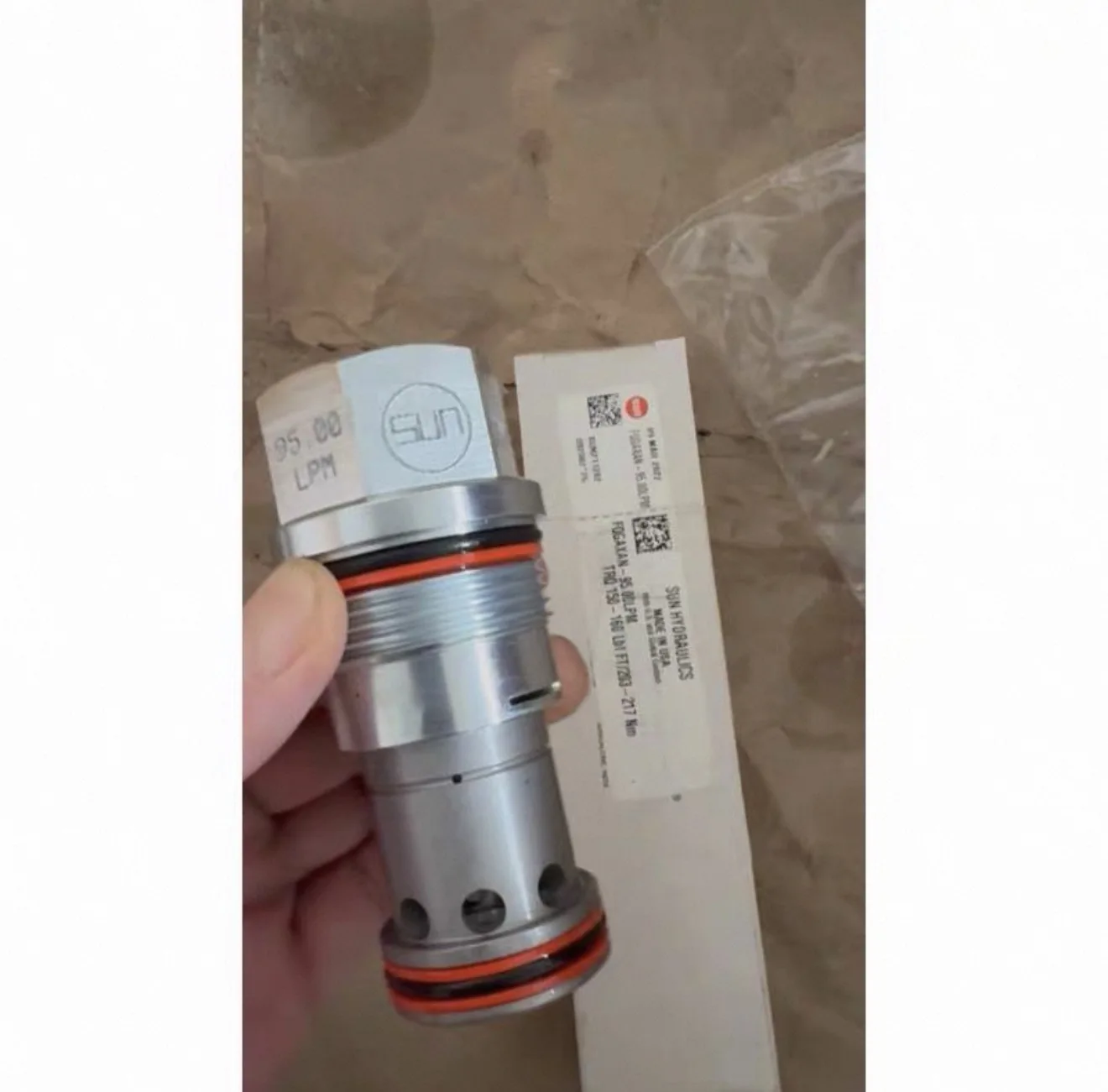 FQGA‑XAN Thread‑In Cartridge Flow Fuse Valve, Fixed‑Orifice Hydraulic Control Insert for Heavy‑Duty Hydraulic Equipment