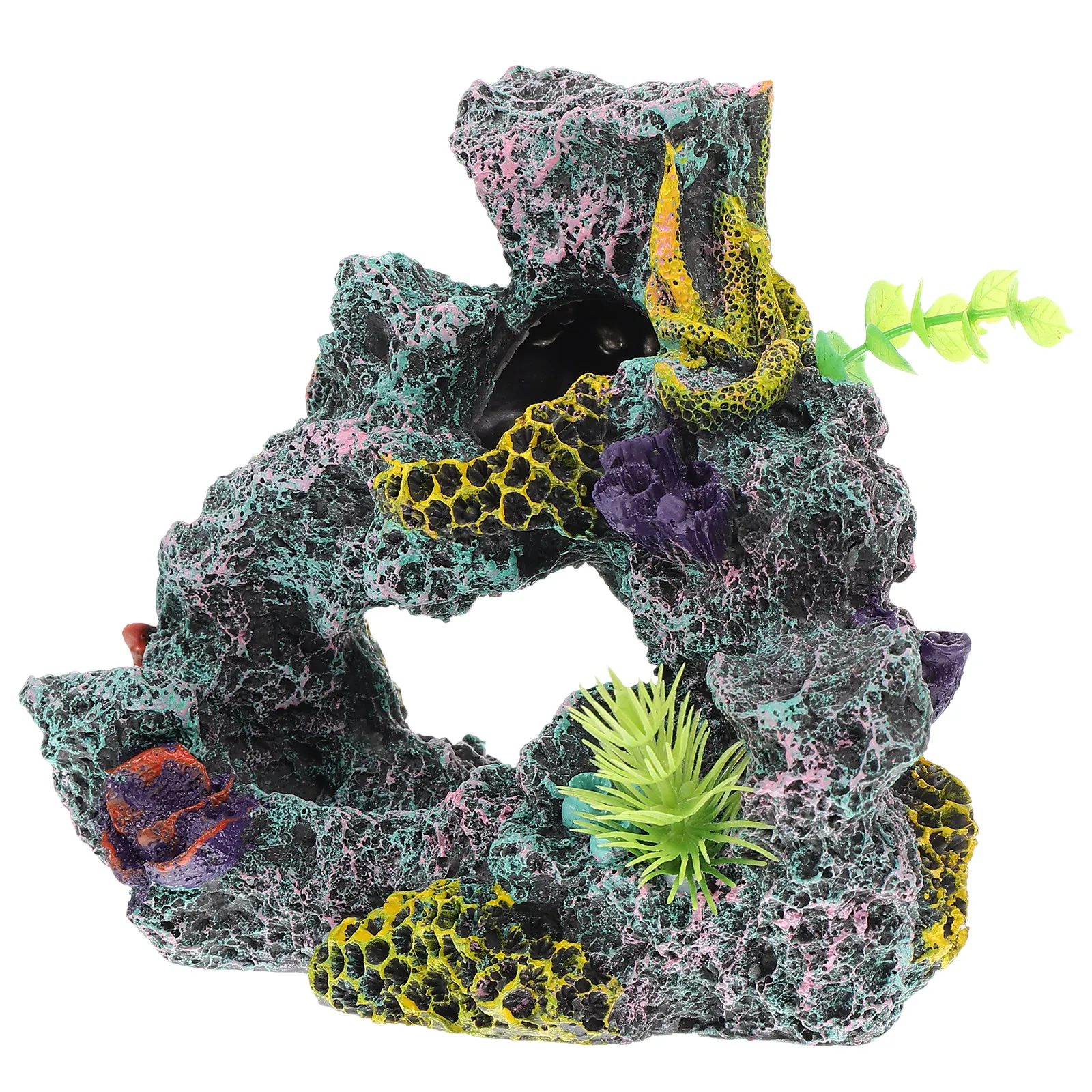 Reef Aquarium - 실감 나는 인조 산호초 장식, 생생한