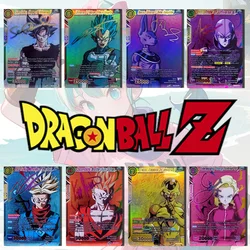 Dragon Ball US version DIY homemade flash card Son Goku Android 18 Frieza Beerus Son Gohan collection Birthday Christmas gift