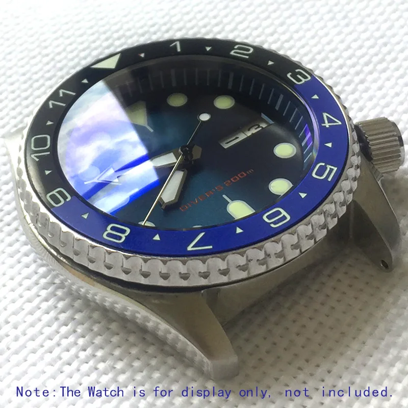 31.5 مللي متر مقاومة للخدش مزدوجة قبة ساعة ياقوت كريستال ل SKX007 SRPD75K1 SRPD76K1 SRPD79K1 SRPD77K SRPD81K1 SRPD85K1