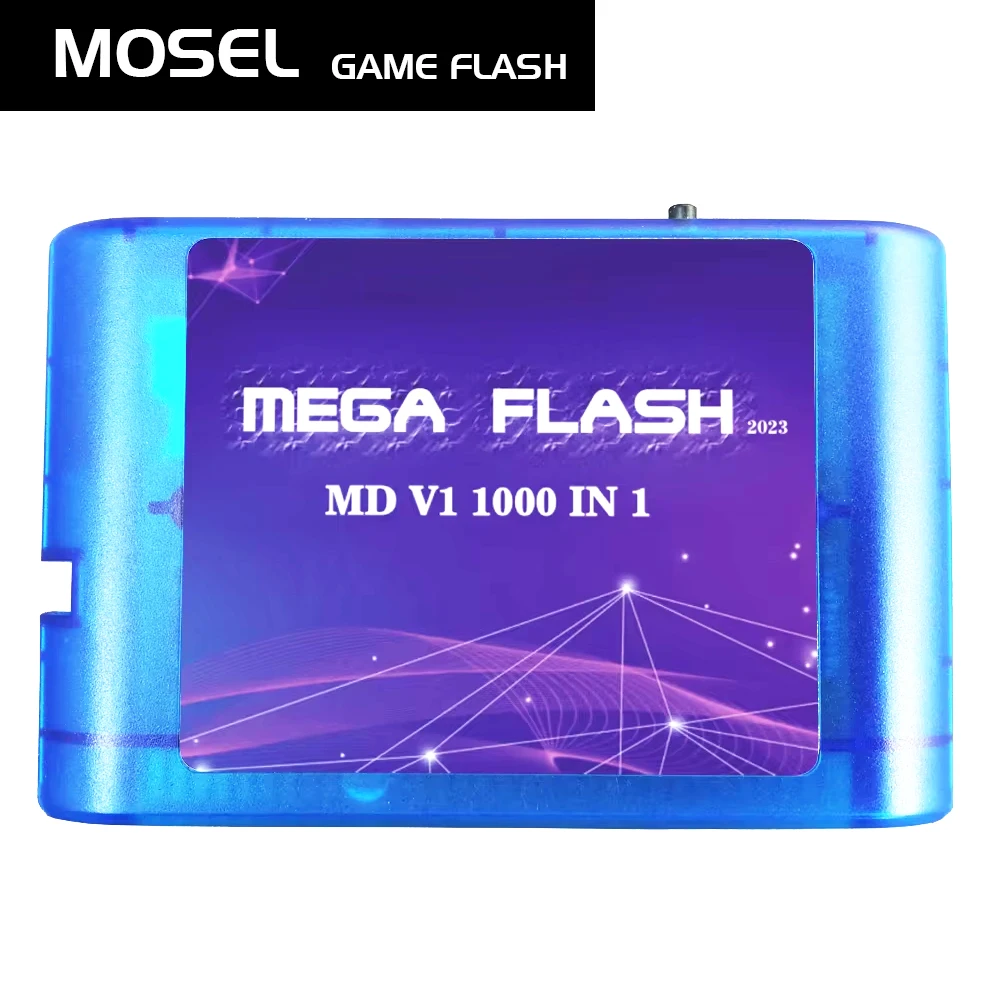 Mosel game flash New upgrade MD V1 for MD games Support MD game console Retro game console MD1 MD2 MD3 CD-X 32 X