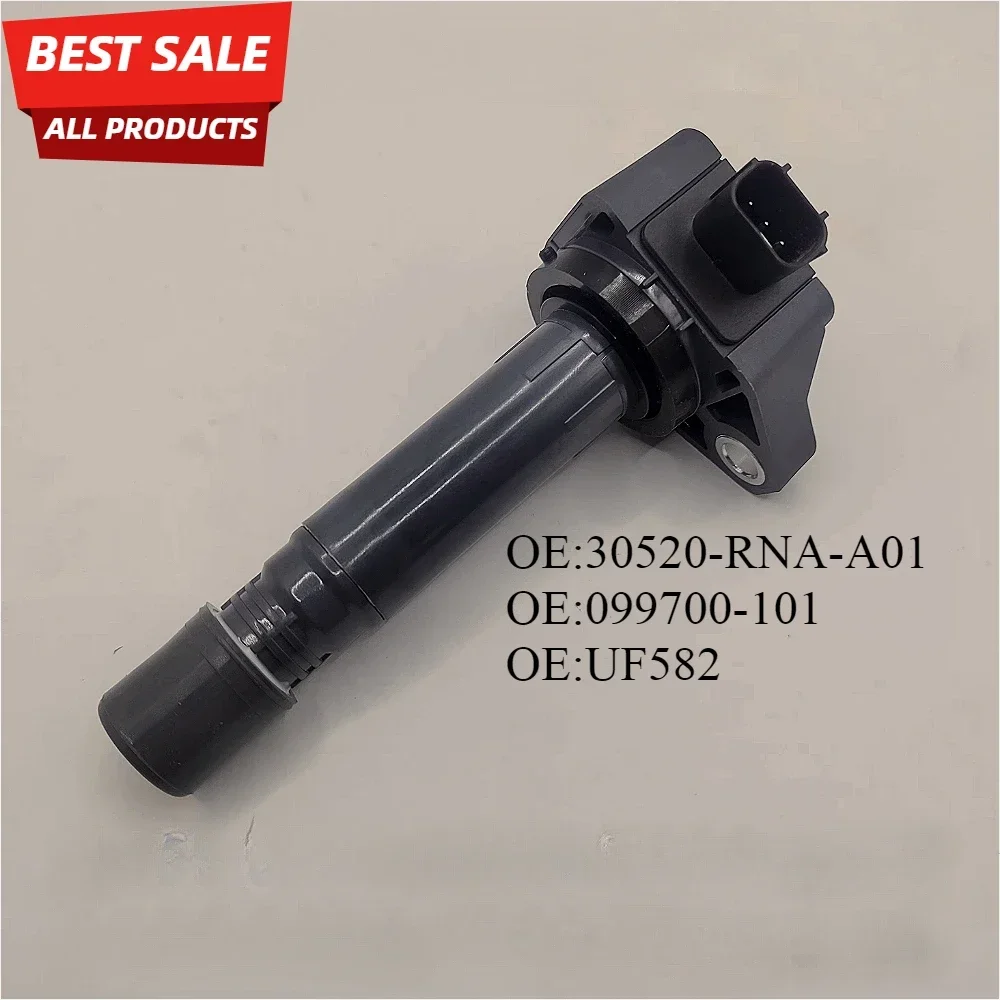 Car Ignition Coil 30520-RNA-A01 for Honda Civic 2006 2007 2008 2009 2010 2011 1.8L UF582 Ignite Systems Ignition System 5C1637