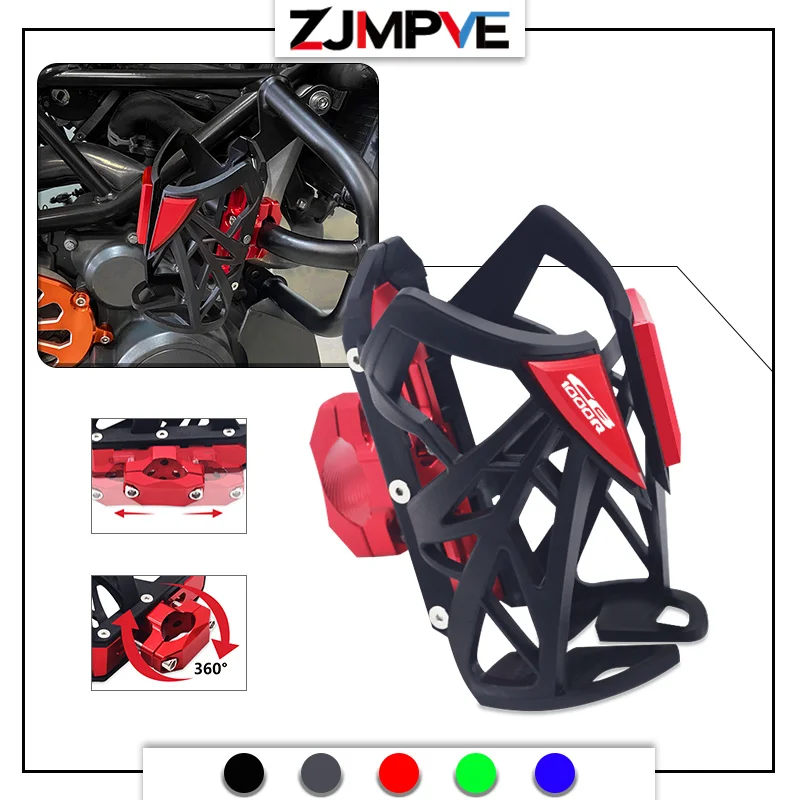 Universal Water Cup Holder For CB300R CB1000R cb300r cb1000r Motorcycle Beverage Drink Water Bottle Holder Bracket Stand Mounted