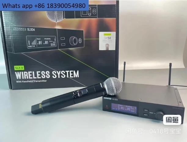 SLXD24/BETA58A one tow professional digital live performance wireless microphone microphone